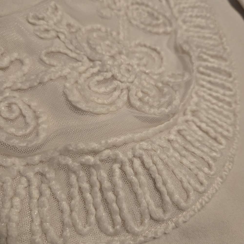 Mayoral Cream Textured Sweater Top - Picture 3 of 5